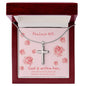 Psalms 46:5 - God is within her - Cross necklace
